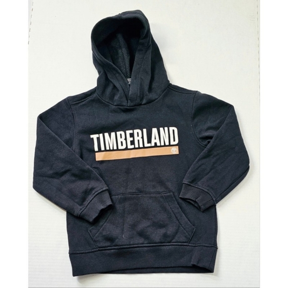 Size 5 Boys Timberland Black Pullover Sweater - Picture 1 of 3